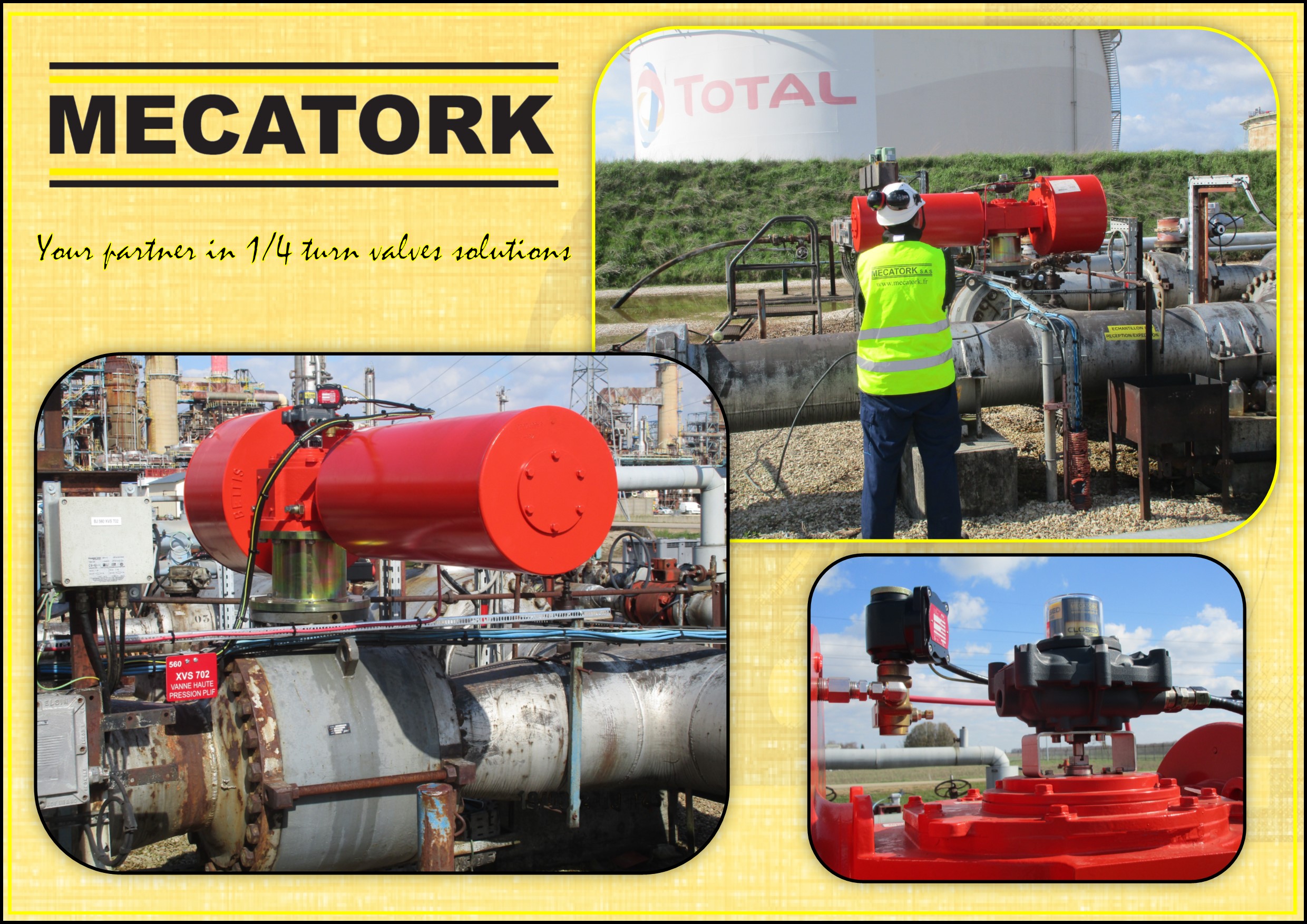 Intervention sur site MECATORK Bettis série G4