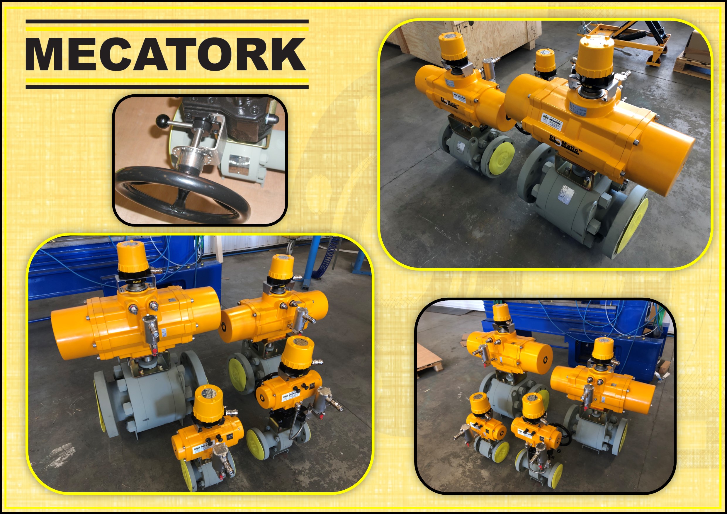 MECATORK ELOMATIC VANNE A BOULE