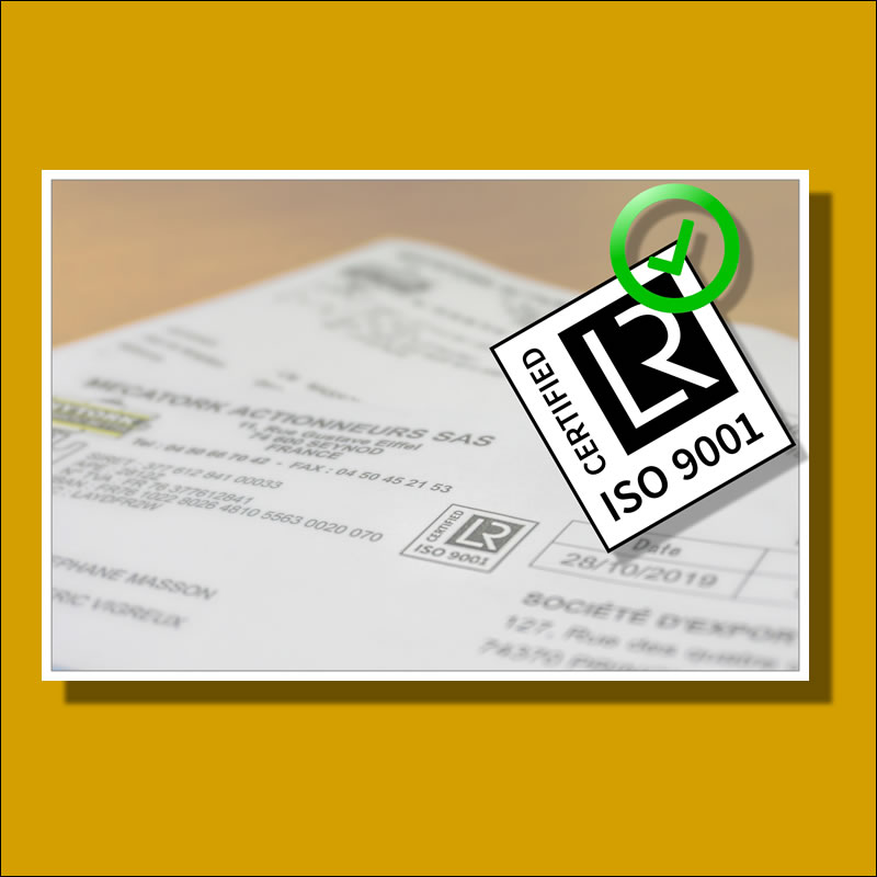 ISO 9001 : 2019